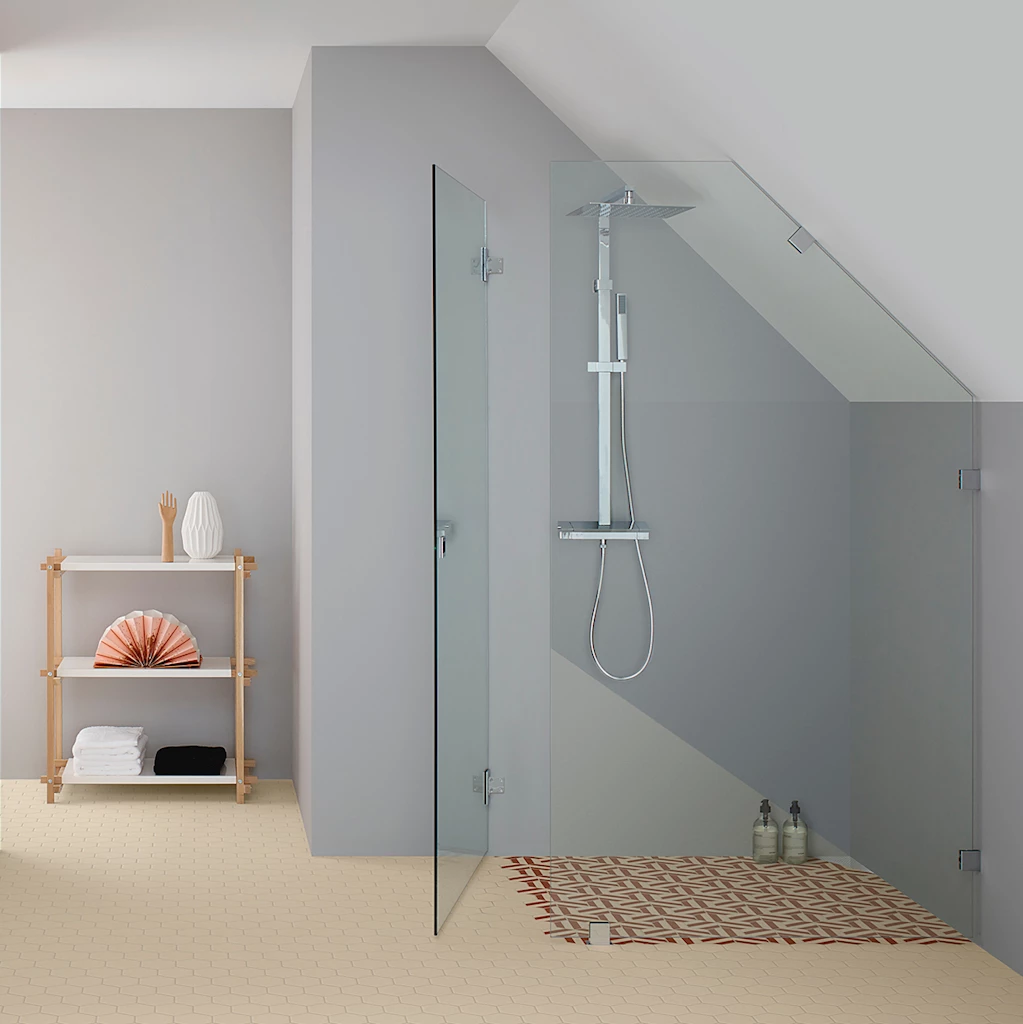 ARC 13 måltilpasset dusjvegg ARC 13 måltilpasset dusjvegg